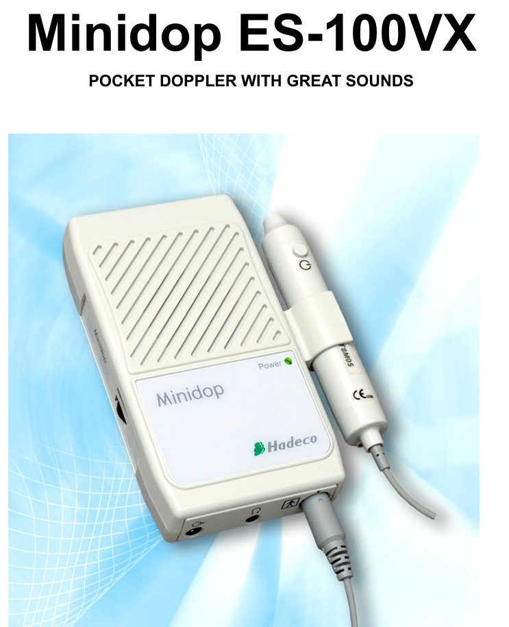 جهاز الدوبلر الجيبي Hadeco Minidop ES-100VX