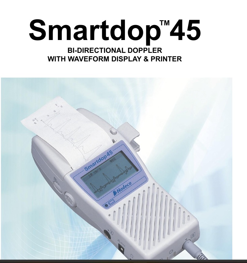 جهاز الدوبلر ثنائي الاتجاه Hadeco Smartdop 45